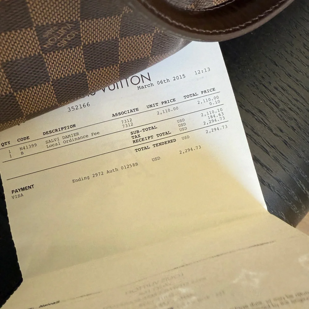Louis Vuitton Salvi Damier bag